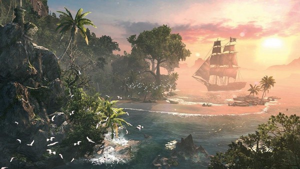 Bản đồ Assassin's Creed IV rộng tương đương với Skyrim 2