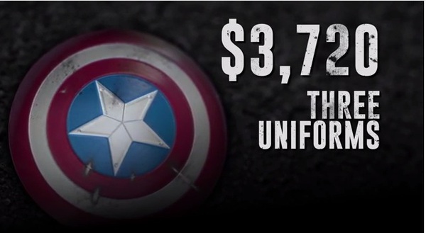 Captain America cũng chỉ đáng giá... 55 triệu USD 10