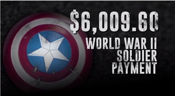 Captain America cũng chỉ đáng giá... 55 triệu USD 2