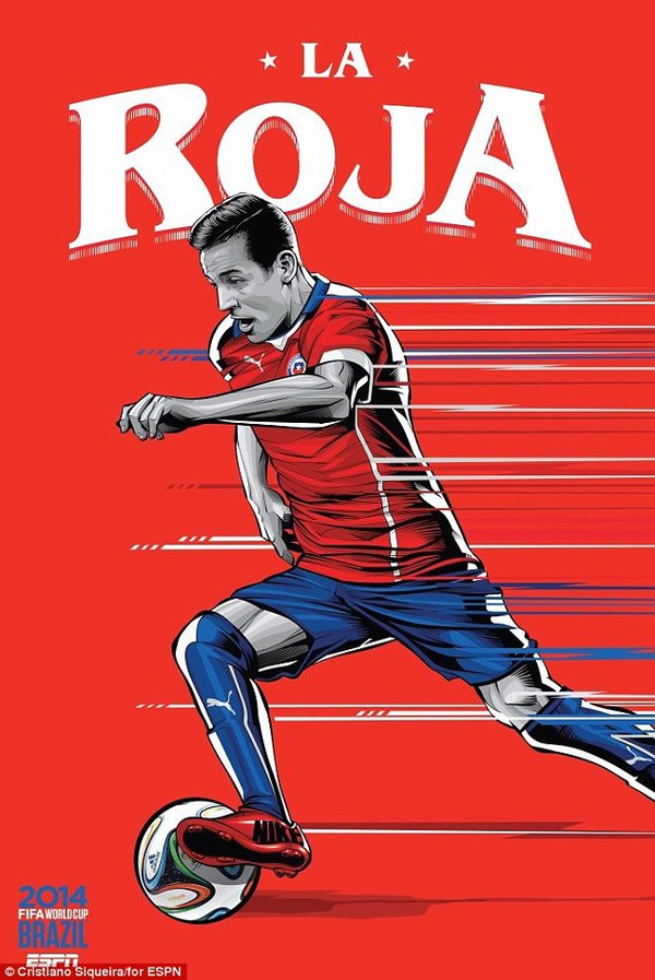 Cực lạ với siêu sao World Cup theo phong cách truyện tranh 6