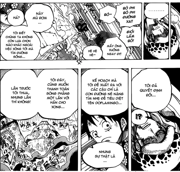 Naruto - Madara chỉ là con tốt thí, One Piece - Lời nói dối của Law 3
