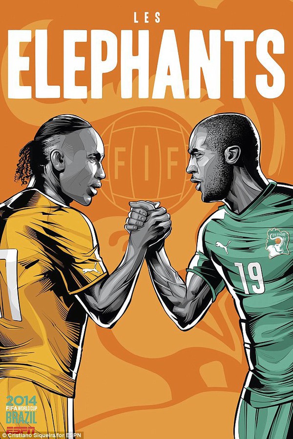 Cực lạ với siêu sao World Cup theo phong cách truyện tranh 18