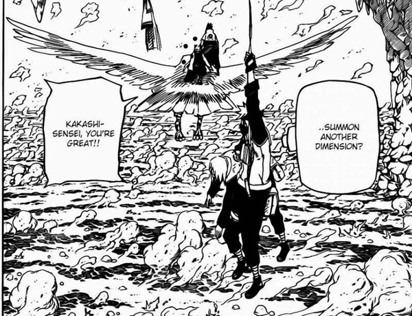 Naruto đại chiến Kaguya trong chương mới nhất 3