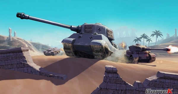 Tank Hero - Sản phẩm bắn tăng hấp dẫn với đồ họa ngộ nghĩnh 2