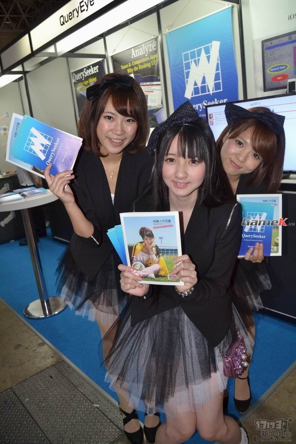 Muôn vẻ dễ thương của các showgirl tại Tokyo Game Show 2013 2