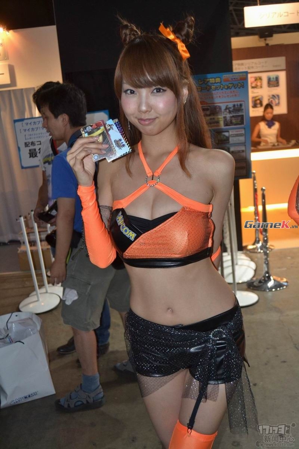 Muôn vẻ dễ thương của các showgirl tại Tokyo Game Show 2013 21