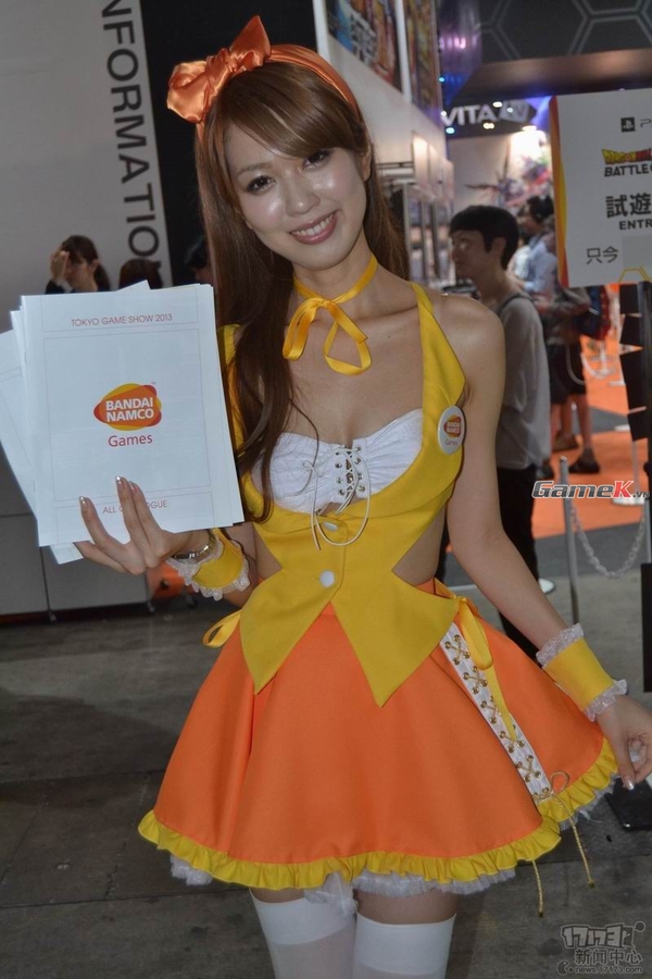 Muôn vẻ dễ thương của các showgirl tại Tokyo Game Show 2013 35