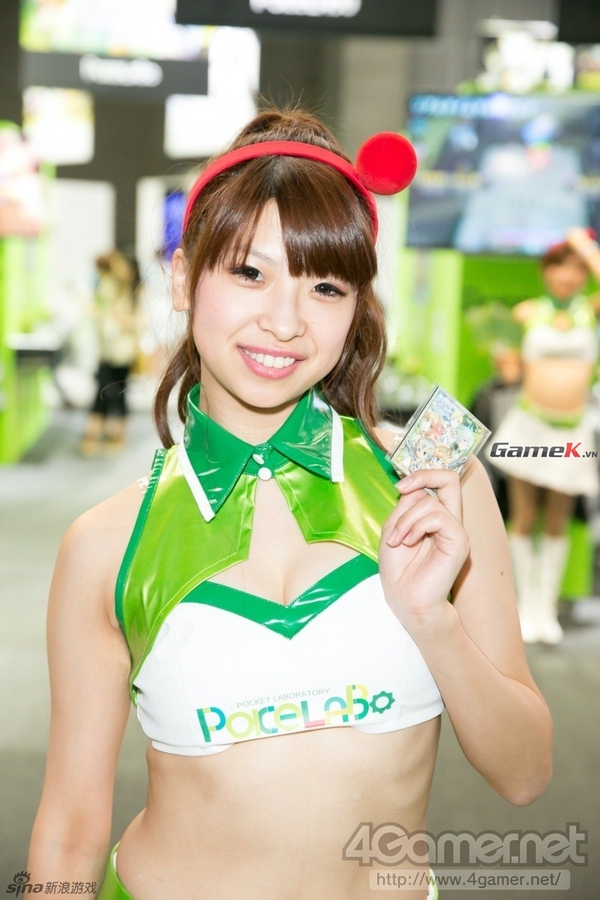 Chùm ảnh showgirl tuyệt đẹp khép lại Tokyo Game Show 2013 16