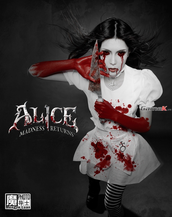 Sự điên loạn trong cosplay Alice Madness Returns 19