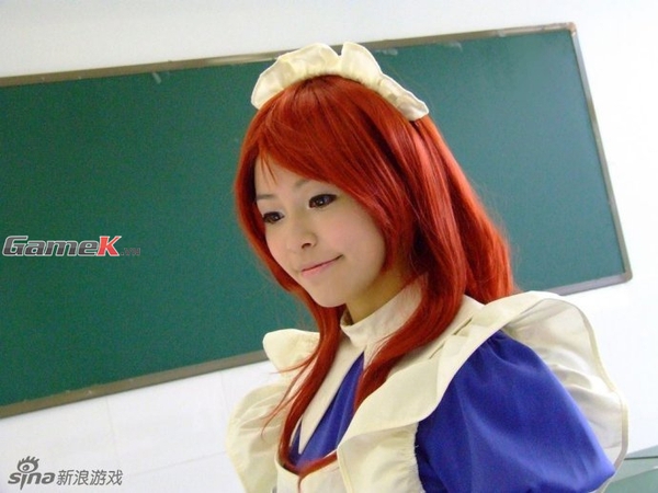 Bộ ảnh cosplay rất cute về lớp học của Haruhi 1