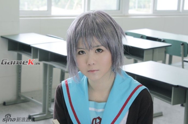 Bộ ảnh cosplay rất cute về lớp học của Haruhi 4