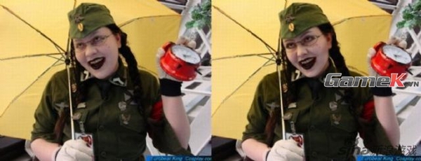 Hãi hùng cosplay trước và sau khi photoshop 11