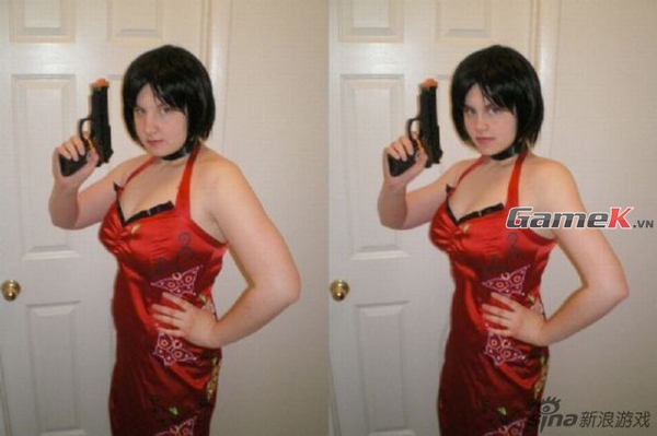 Hãi hùng cosplay trước và sau khi photoshop 22