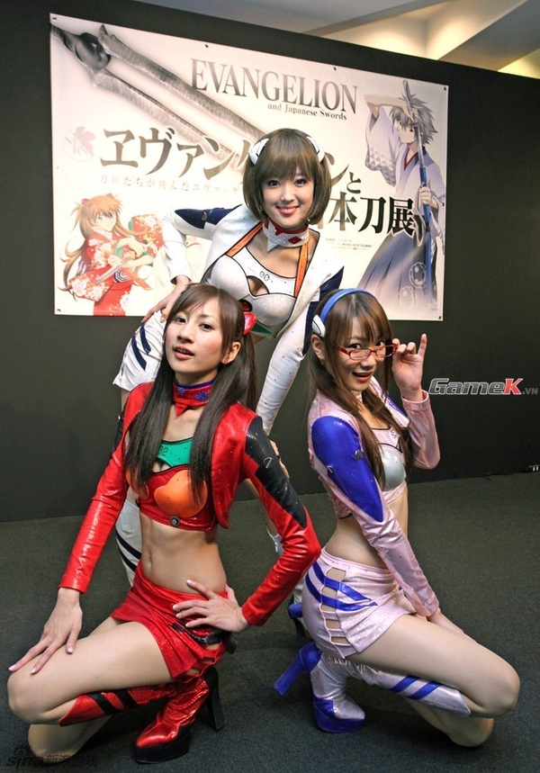 Triển lãm cosplay Evangelion và Kiếm cực chất tại Nhật Bản 2