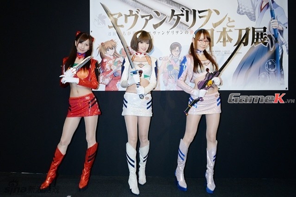 Triển lãm cosplay Evangelion và Kiếm cực chất tại Nhật Bản 13