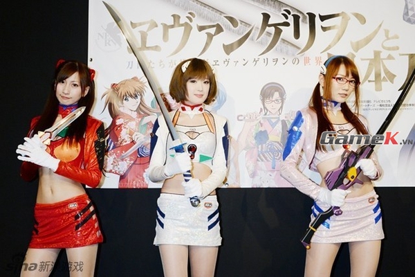 Triển lãm cosplay Evangelion và Kiếm cực chất tại Nhật Bản 14