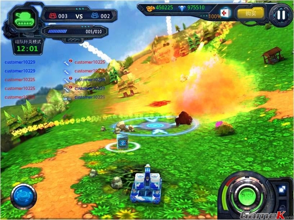Game bắn tăng 3D Alliance of the Wars – Amor Legend tới Việt Nam 2