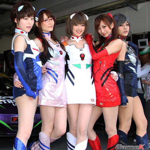 Những bộ cosplay rất dễ thương của người mẫu xe Nhật Bản 4