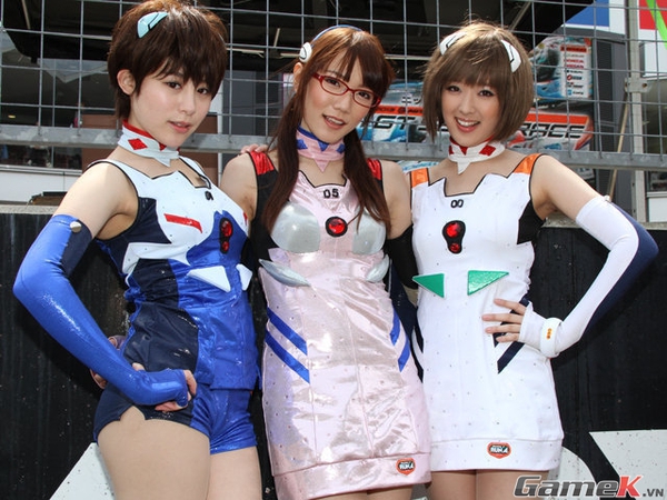 Những bộ cosplay rất dễ thương của người mẫu xe Nhật Bản 22