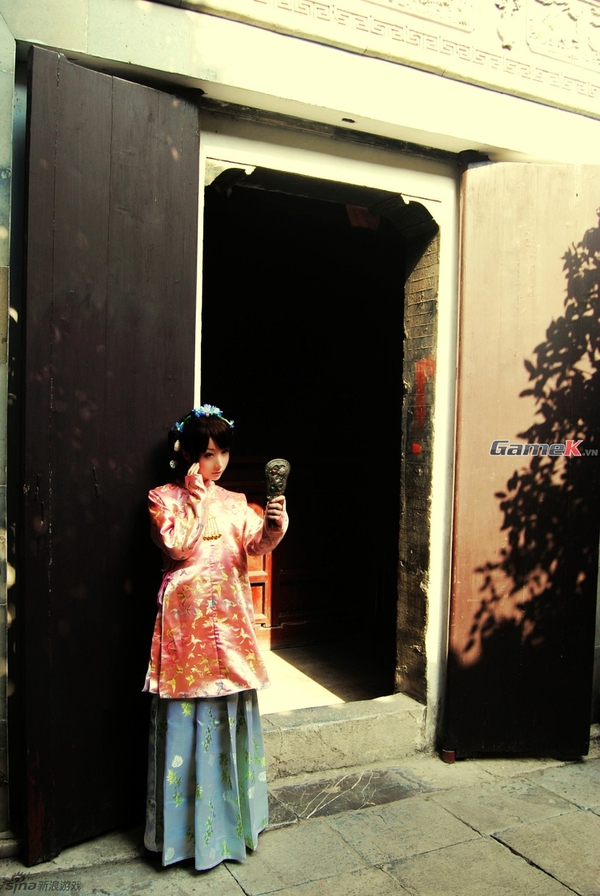 Vẻ đẹp cổ trang của Hồ Bách trong những bộ Hán phục 15