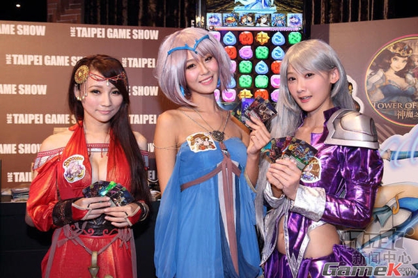 Tập hợp những showgirl xinh đẹp ở Taipei Game Show 2014 5