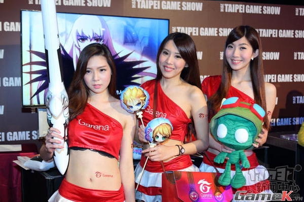Tập hợp những showgirl xinh đẹp ở Taipei Game Show 2014 6
