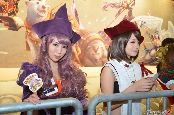 Tập hợp những showgirl xinh đẹp ở Taipei Game Show 2014 17