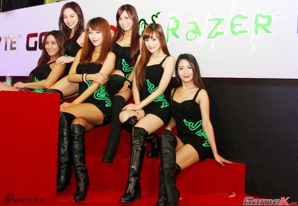 Những dàn showgirl gợi cảm tại Taipei Game Show 2014 1