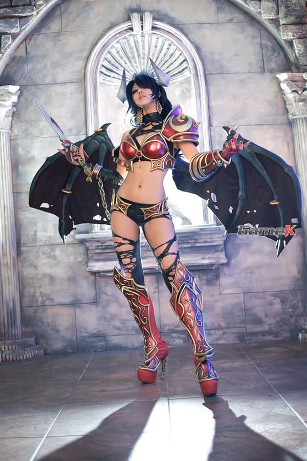 Nóng người với bộ cosplay rất sexy của Spiral Cats 2