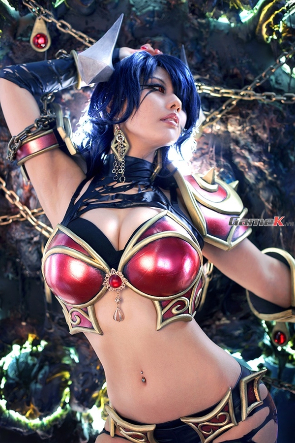 Nóng người với bộ cosplay rất sexy của Spiral Cats 4