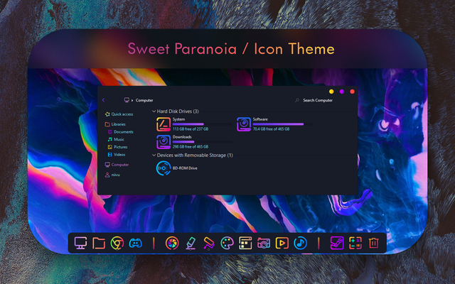 Biến hóa Windows 10 với bộ giao diện Paranoid Android độc đáo Biến hóa Windows 10 với bộ giao diện Paranoid Android độc đáo
