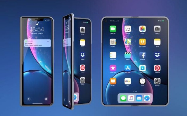 Nếu Apple sản xuất smartphone màn hình gập, chắc chắn nó sẽ không có nếp nhăn như Galaxy Fold