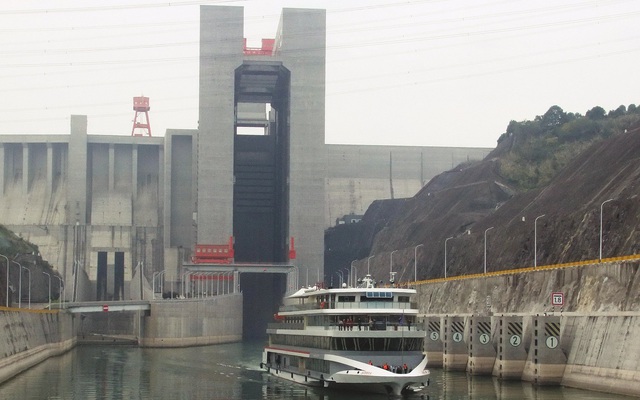 Kỳ quan trong kỳ quan: thang máy tải trọng 3.000 tấn nằm bên trong đập Tam Hiệp