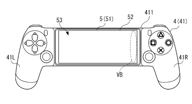 A new patent shows that Sony is developing a smartphone-compatible controller - Photo 1.