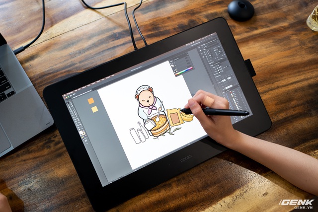 Close-up of Wacom Cintiq Pro 16 in Vietnam: High-end design, many features exclusively for graphic artists, priced at VND 37 million - Photo 4.