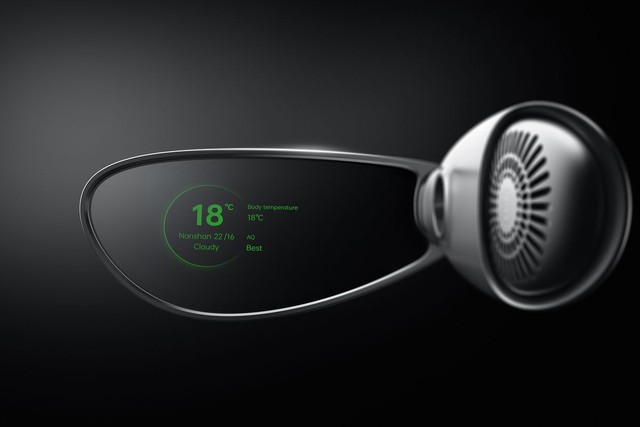 OPPO launches AR glasses that look like the strength meter in Dragon Ball - Photo 4.