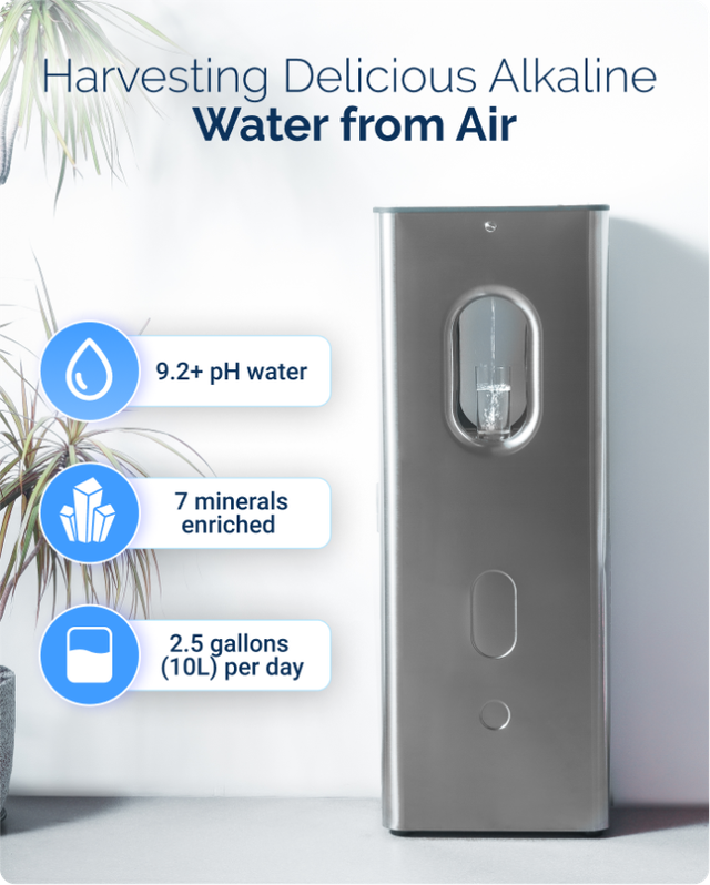There is already a water purifier from the air: Every day self-generating 10 liters, adding minerals, the price is reduced by 47% to 27 million - Photo 3.