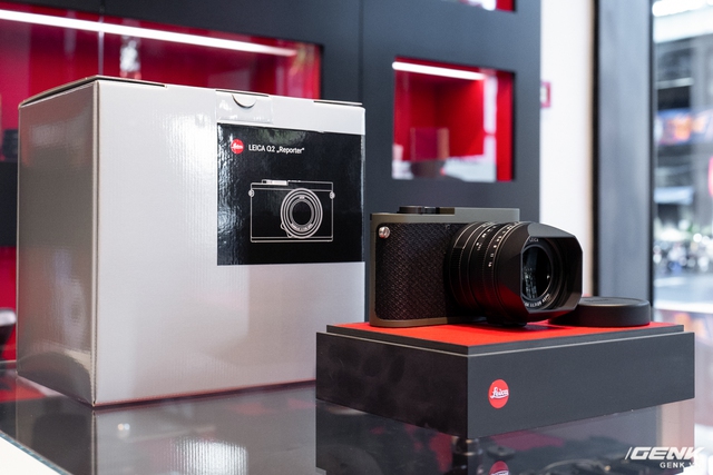 Trên tay máy ảnh cao cấp Leica Q2 Reporter: Phiên bản đặc biệt với vỏ xanh olive và bọc sợi Kevlar - Ảnh 2.