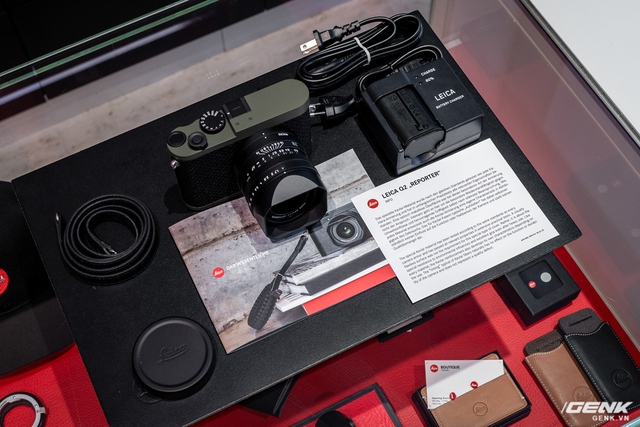 Trên tay máy ảnh cao cấp Leica Q2 Reporter: Phiên bản đặc biệt với vỏ xanh olive và bọc sợi Kevlar - Ảnh 3.