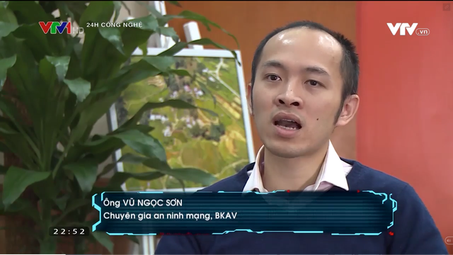 A representative of BKAV analyzed on television about data leakage, while BKAV was leaking user data - Photo 1.