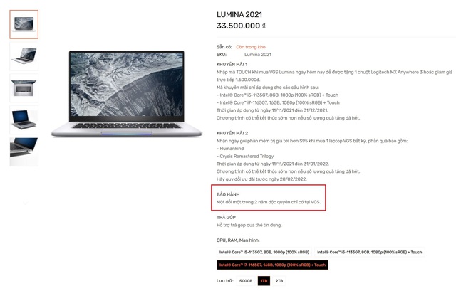 Đánh giá laptop thương hiệu Việt VGS Lumina: Trải nghiệm tích cực ở một sản phẩm không phi thường - Ảnh 18.