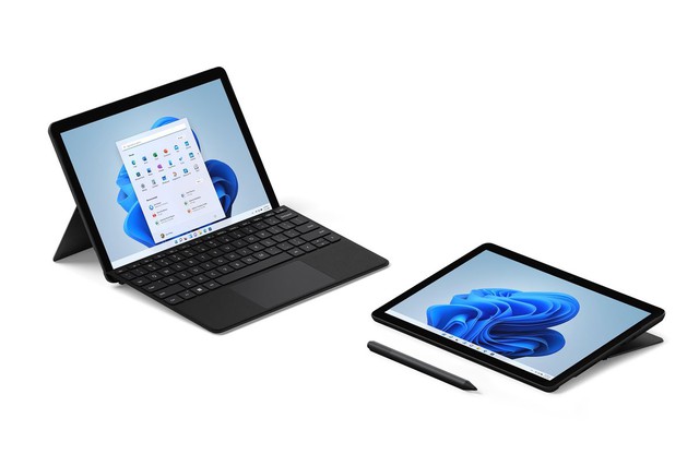 Microsoft ra mắt Surface Go 3 phiên bản đen nhám, có kết nối di động, giá từ 550 USD  - Ảnh 1.