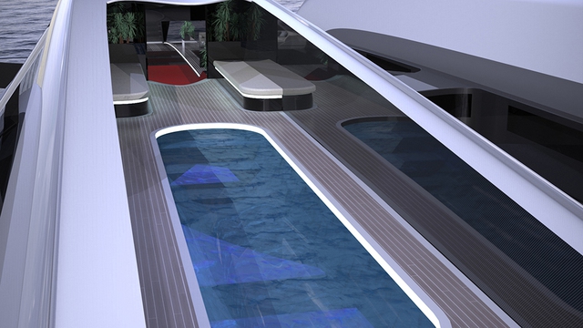 Air Yacht: The idea of ​​​​the superyacht flying in the sky and running on the sea of ​​the future - Photo 5.