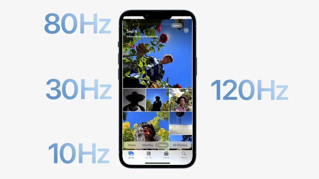 Cả 4 mẫu iPhone 14 đều sẽ có màn hình ProMotion 120Hz [HOT]