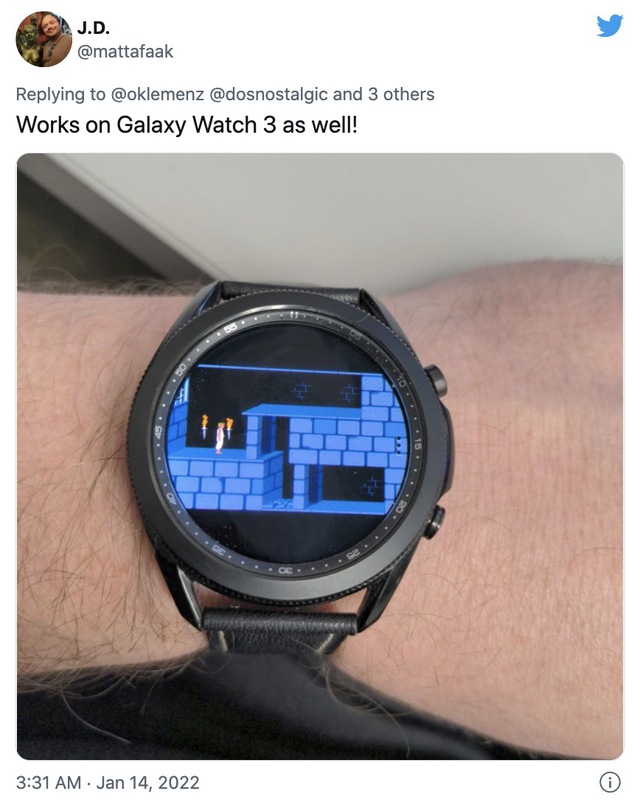 Bạn có thể chơi Prince of Persia ngay trên... Apple Watch và Galaxy Watch - Ảnh 3. Bạn có thể chơi Prince of Persia ngay trên... Apple Watch và Galaxy Watch - Ảnh 3.