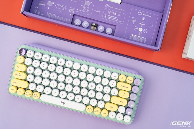 Trên tay bàn phím cơ và chuột Logitech POP: Thiết kế siêu trẻ trung, nút Emoji, kết nối nhiều thiết bị - Ảnh 6.