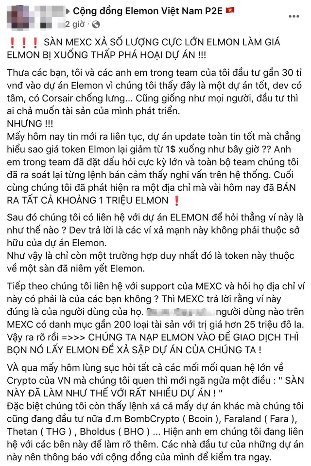 Sàn giao dịch tiền điện tử bị nhà đầu tư Việt tố thao túng giá trị đồng coin thu lợi bất chính - Ảnh 3. Sàn giao dịch tiền điện tử bị nhà đầu tư Việt tố thao túng giá trị đồng coin thu lợi bất chính - Ảnh 3.