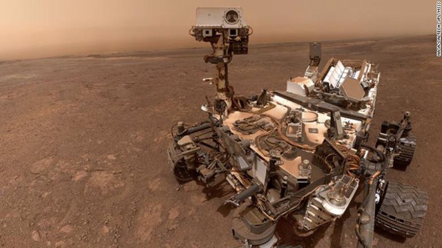 Tàu Curiosity của NASA đã khoan lỗ vào Sao Hỏa và tìm thấy thứ có khả năng là dấu vết sự sống - Ảnh 1. Tàu Curiosity của NASA đã khoan lỗ vào Sao Hỏa và tìm thấy thứ có khả năng là dấu vết sự sống - Ảnh 1.