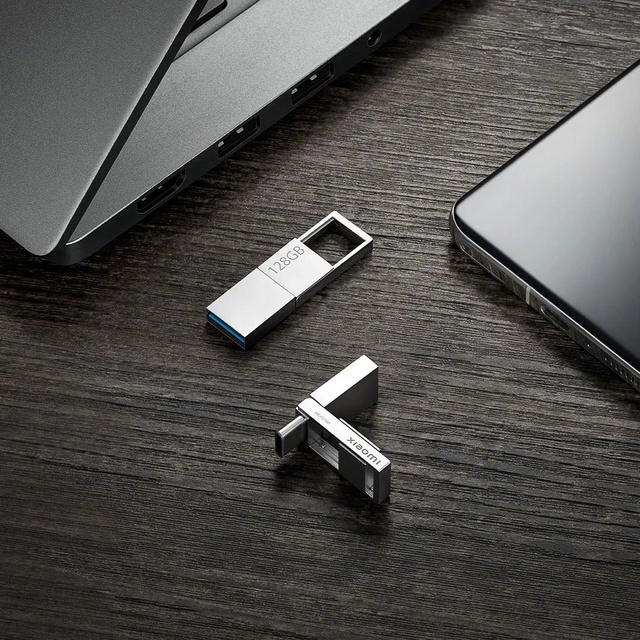 Xiaomi ra mắt USB giá 350K: Hai đầu A và C, tốc độ 150MB/s, bộ nhớ 64GB/128GB - Ảnh 1.