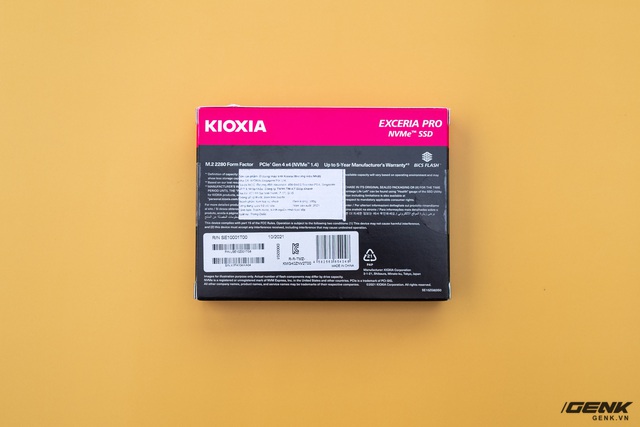 Đánh giá SSD NVMe KIOXIA EXCERIA PRO 1TB: Sức mạnh bất ngờ đến từ thương hiệu Nhật Bản - Ảnh 2. Đánh giá SSD NVMe KIOXIA EXCERIA PRO 1TB: Sức mạnh bất ngờ đến từ thương hiệu Nhật Bản - Ảnh 2.